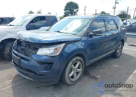2019 Ford Explorer Xlt z USA, uszkodzony, nr VIN 1FM5K7D88KGA83577